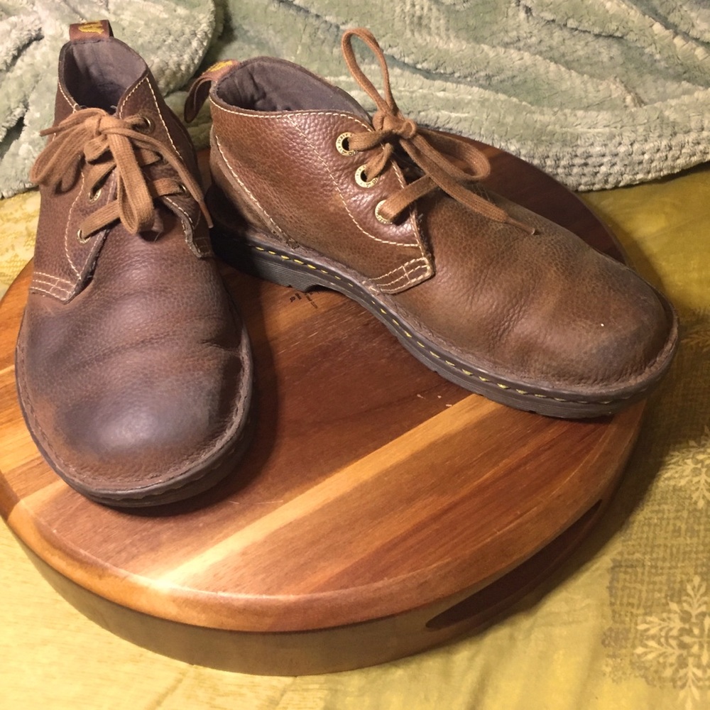 Vintage Brown Dr. Martens Ankle Boots